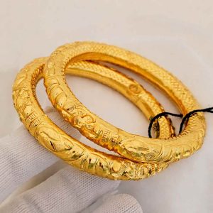 Luxury Design Bala/Churi, 22K Gold Polished Super Quality