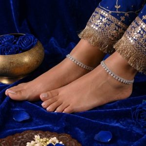 (২পিস) Indian Princess Look Fancy Payal – Made in India